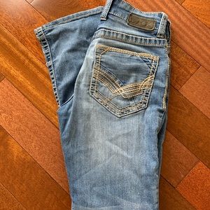 Men’s Buckle Black bootcut jeans